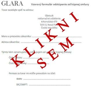 Glara-vrátenie-tovaru